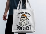 This Is Some Boo Sheet Tote Bag thumbnail 10