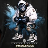 Gorilla Gamer Shirt for Boys, Funny Virtual Reality Gaming Tee, Kids Birthday Gift, Pixo League by Farron House thumbnail 17