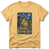 Gogh Birthday Girl ~ Comfort Colors Premium Tee thumbnail 7