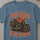 Ride Hard Read Harder Tee thumbnail 6