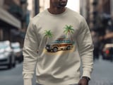 Grand Wagoneer T-Shirt, Beach Vibes Tee, Surfboard Car T-Shirt, Vintage Car Shirt, Summer T-Shirt, Car Lover Gift, Retro Car Tee thumbnail 5