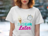 Ice Cream? I SCREAM Later, Lactose Intolerance Humor Tee thumbnail 7