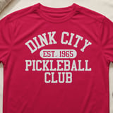 Pickleball Sport-Tek Performance Tee, Dink City Est. 1965 Pickleball Club, Court Apparel thumbnail 6
