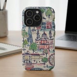 Vintage London Toile MagSafe® Phone Case thumbnail 1