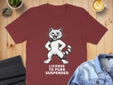 License To Purr Suspended Absurd Tee thumbnail 5