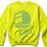 Pickleball Gildan Crewneck Sweatshirt, Paddle Up Butter, Cup, Court Warm Up thumbnail 10