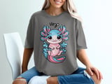 Virgo Axolotl Zodiac T-Shirt thumbnail 6