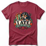I Ate The Gift Tag Dachshund Tee thumbnail 6