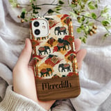 Boho Ethnic Elephant Digital Art thumbnail 3