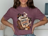 Coffee & Cowboy Boots Tee thumbnail 3