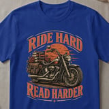 Ride Hard Read Harder Tee thumbnail 5
