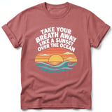 Take Your Breath Away Sunset Tee thumbnail 4