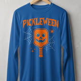 Pickleball Sport-Tek Long Sleeve Tee, Pickleween, UV Protection Athletic Performance Sun Shield Shirt thumbnail 6