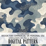 Digital Pattern Bundle, Abstract Shapes, Seamless Pattern, Repeating Design, Modern Digital Paper, Fabric Pattern, Commercial Use Digital thumbnail 1