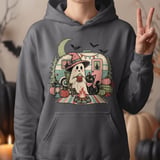 Halloween Ghost Camper Hoodie thumbnail 8