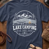 Lake Camping Paddle Repeat Tee thumbnail 6