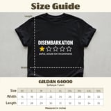 Disembarkation 1-Star Review T-Shirt thumbnail 7