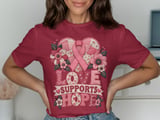Love Supports Hope Tee thumbnail 2