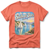 Sailboat Dots ~ Comfort Colors Premium Tee thumbnail 4
