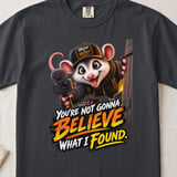 Believe What I Found Parker the Possum Tee thumbnail 9