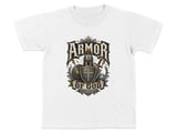 Armor Of God Youth T-Shirt, Ephesians 6:11 Scripture Faith Christian Vintage Distressed Religious Graphic Tee Mens Gift thumbnail 3