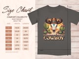 Desert Sunset Cowboy Skull T-Shirt thumbnail 11