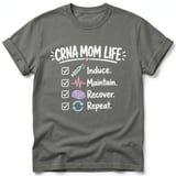 CRNA Mom Life Tee thumbnail 8