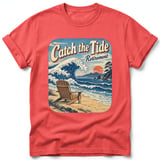 Catch the Tide ~ Comfort Colors Premium Tee thumbnail 3