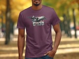 C-130 Hercules Aircraft Military T-Shirt, Patriotic American Flag Plane Tee, Air Force Veteran Aviation Enthusiast Gift Shirt thumbnail 5