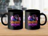 Haunted By Hold Music Crow Mug thumbnail 2