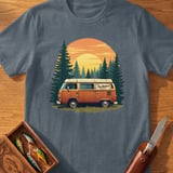 Overthinkers Camping Club Vintage Design Tee thumbnail 11
