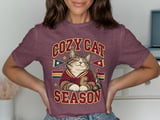 Cozy Cat Season Tee thumbnail 3