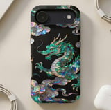 Mother of Pearl Dragon MagSafe® Phone Case thumbnail 4