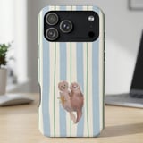 Floating Otters MagSafe® Phone Case thumbnail 3