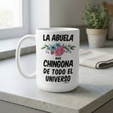 La Abuela Más Chingona Mug – Grandma Gift in Spanish thumbnail 6