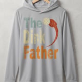 Pickleball Sport-Tek Performance Hood, The Dink Father, Lightweight Hoodie, Sun Defense Athletic Layer thumbnail 6