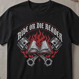 Ride Or Die Reader Tee thumbnail 5