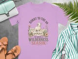 Wilderness Season Shirt, Christian Comfort T-Shirt, Sorry to the 99 Lamb Tee, Faith Based Gift for Her, Religious Apparel thumbnail 5