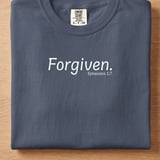 Forgiven Ephesians 1:7 Tee thumbnail 7