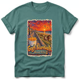 Gogh Boardwalk ~ Comfort Colors Premium Tee thumbnail 8