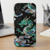 Mother of Pearl Dragon MagSafe® Phone Case thumbnail 6