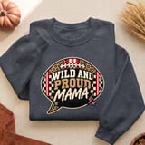 Wild and Proud Football Mama Tee thumbnail 9
