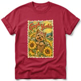 Gogh Yorkie ~ Comfort Colors Premium Tee thumbnail 2