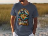 Save Water Drink Stronger Tee thumbnail 4
