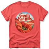 Gogh Red Hills ~ Comfort Colors Premium Tee thumbnail 3