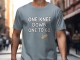 Knee Surgery T-Shirt, Funny Get Well Soon Gift, One Knee Down, Orthopedic Surgery Tee, Recovery Gift Idea, Surgery Recovery Tee thumbnail 3
