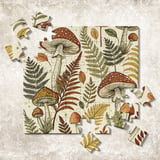Whimsical Mushroom Forest Digital Pattern Size Bundle Png thumbnail 11