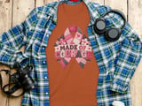 Made of Courage Faux Patchwork Tee thumbnail 10
