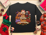Happy Hallothanksmas Poodle Print thumbnail 4