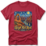 Gogh Red Rock ~ Comfort Colors Premium Tee thumbnail 3